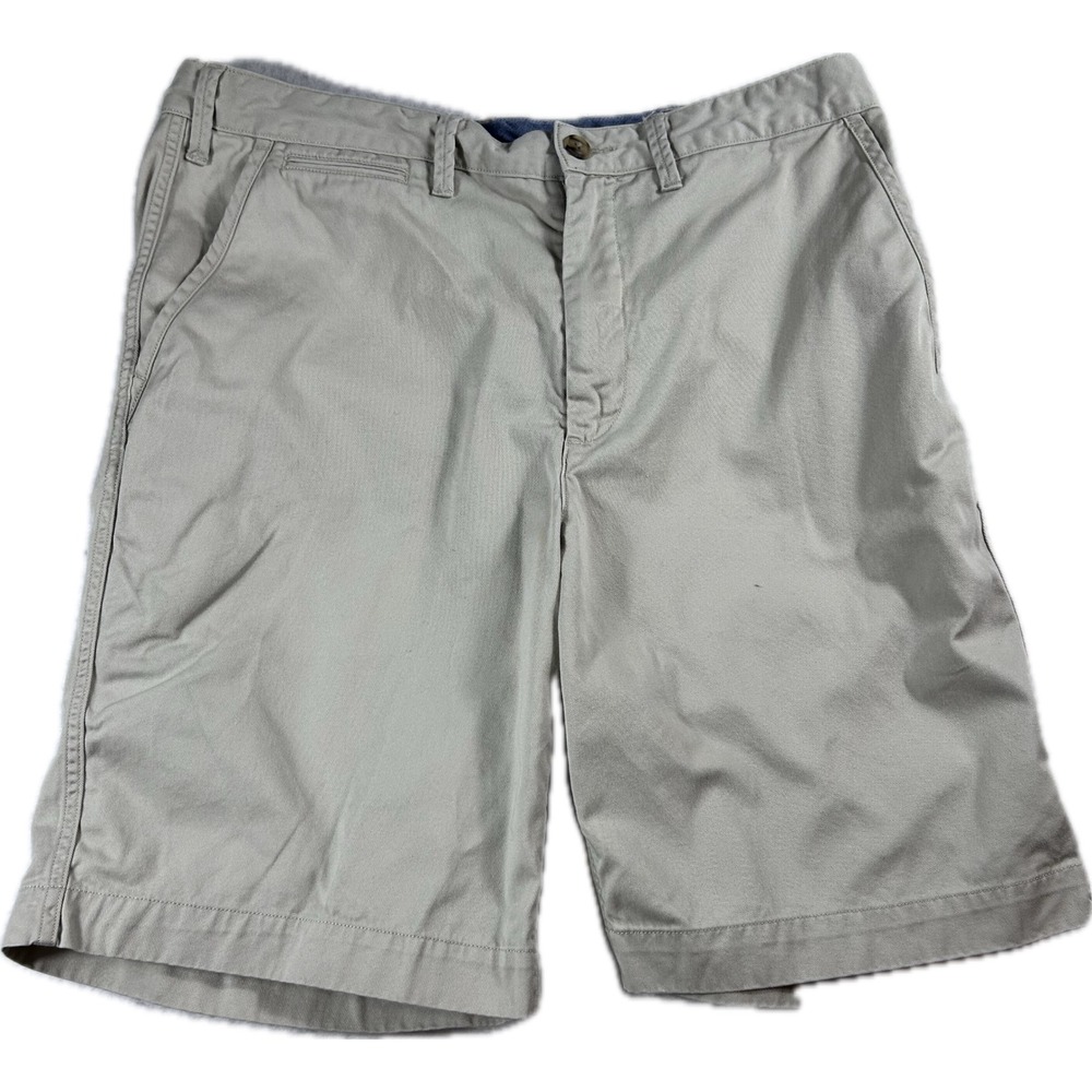 Polo Ralph Lauren Relaxed Fit Khaki Chino Shorts Mens 34 Tan Cotton Twill